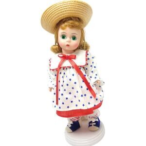 8" Vintage Madame Alexander Green Eyed Sweet USA Baby Doll